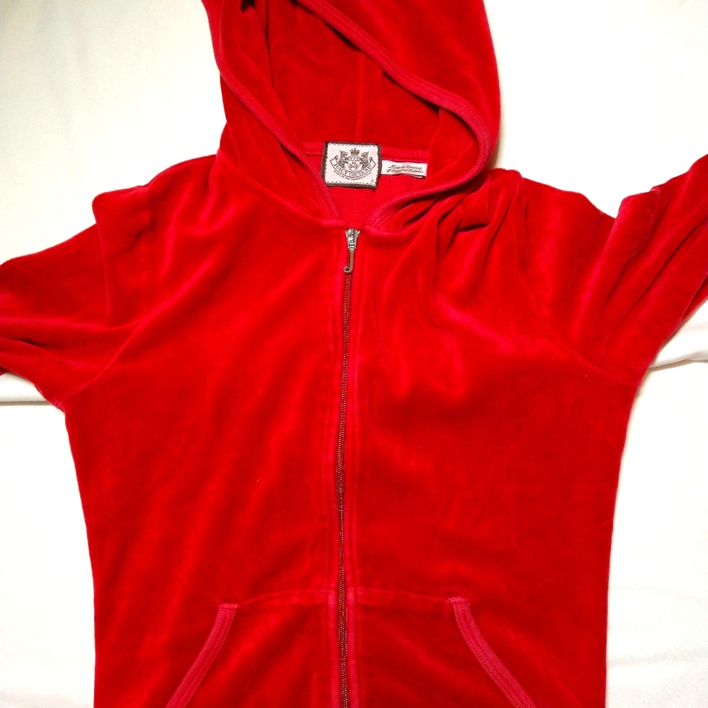Juicy Couture velour zip up